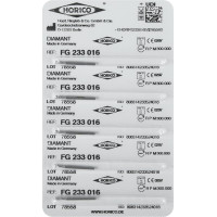 Diamant FG 233, gyémántcsiszoló, ISO 016, 5 darab