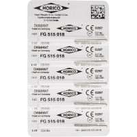 Diamant FG 515, gyémántcsiszoló, ISO 018, 5 darab Diamant FG 515, gyémántcsiszoló, ISO 018, 5 darab