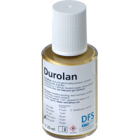 Durolan Flasche 25 ml Stumpflack gold, Schichtstärke 25 µm