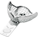 PERMA-LOCK Abformlöffel - 1 db, felső Front parciális, perforált, fehér, 2804-U1P - 2804-U1P