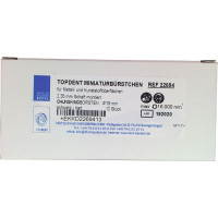 TOPDENT MINIATURBürstchen - Pack 12 egység HP, Chungking sörték fekete kemény, Ø 19 mm