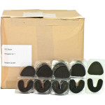 Inkopack (1), 3x Combi, (78 x 68 x 38 mm), Átlátszó csomagolás, tiszta, 100 darab