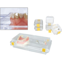 Tároló box, (19,2 x 9,2 x 4,8 cm), tiszta, XXL, 1 darab