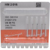 HM-Bohrer 2, fúró, ISO 016, FG, 5 darab