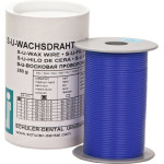 S-U-WACHSDRAHT Rolle 250 g blau, Ø 2 mm, mittel hart
