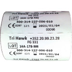 Tri Hawk HM fúrók - Roll 100 darab FG, 2 mm, ISO 008