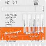 Diamanten 867, gyémántcsiszoló, kék, ISO 012, FG, 5 darab