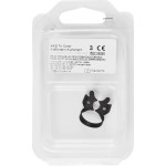KKD® Kofferdam Klammern triColor Antireflect - 1 db, fekete matt, Nr. 3, für kleine alsó Molaren - 2230