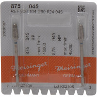 Diamanten 875, gyémántcsiszoló, kék, ISO 045, HP, 2 darab