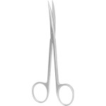 Parodontális olló (#15) (Sullivan), hajlított, hegyes-hegyes, Nemesacél, 14 cm, 1 darab