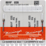 Diamanten 801, gyémántcsiszoló, piros, ISO 035, FG, 2 darab