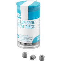 IMS Farbkodierungsringe mini - 50 darabos csomag, IMS-1281 , szürke - IMS-1281