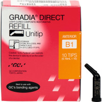 GC GRADIA® DIRECT - csomag 10 x 0,24 g Unitip anterior B1 - 2272 GC GRADIA® DIRECT - csomag 10 x 0,24 g Unitip anterior B1 - 2272