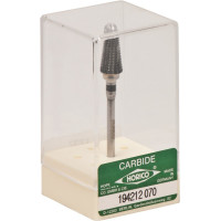 Labor frézer (Q-fogazás) (79), Kézidarab (HP, Ø 2,35 mm, ISO 104, 44,5 mm) ISO 70 szuperdurva, Keresztvágatú fogazás (ISO 137), Keményfém, 14 mm, 1 darab