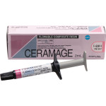 Ceramage (Flow) (Gum) (V), Leplezőanyagok, fecskendő, ibolya, biokompatibilis, Mikrohybrid-kompozit, 73 súly %, 1 darab