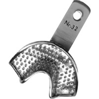 Wiro-lock Abdrucklöffel - 1 db, 32P alsó, Front teilbezahnt, perforált - HWL 333-32