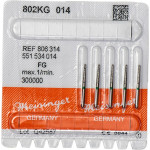 Diamanten 802, gyémántcsiszoló, zöld, ISO 014, FG, 5 darab