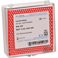 Lochnetze Packung 20 darab, RN III rot, Fein