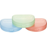 Aufbewahrungsbox Packung 20 darab, farbig (6 x blau, 7 x grün, 7 x melone)