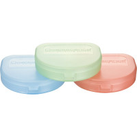 Aufbewahrungsbox Packung 20 darab, farbig (6 x blau, 7 x grün, 7 x melone)