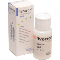 SR Ivocron (Dentin) (120), Leplezőanyagok, Fiola, Polimetilmetakrilát (PMMA), 30 g, 1 darab
