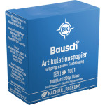 Artikulationspapier 200 µ - Nachfüll-Box 300 db kék, gerade, BK 1001 - BK 1001 Artikulationspapier 200 µ - Nachfüll-Box 300 db kék, gerade, BK 1001 - BK 1001