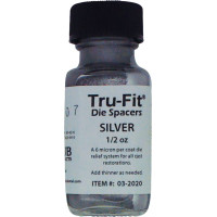 Tru-Fit, Csonklakk, Fiola, ezüstszínu, 15 ml, 1 darab