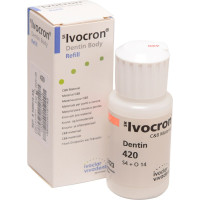 SR Ivocron (Dentin) (420), Leplezőanyagok, Fiola, Polimetilmetakrilát (PMMA), 30 g, 1 darab
