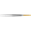 DIADUST Mikro-Pinzetten - 1 db, gerade, 180 mm, Fadenplatte, Plateau Mikropinzette - FD253R