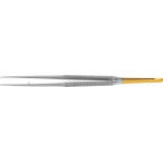 DIADUST Mikro-Pinzetten - 1 db, gebogen, 180 mm, Mikrogewebe Pinzette - FD256R