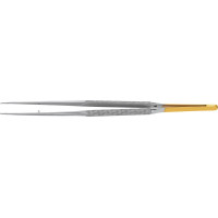 DIADUST Mikro-Pinzetten - 1 db, gebogen, 180 mm, Mikrogewebe Pinzette - FD256R