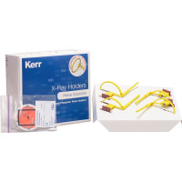 Super Bite (Posterior), Röntgenfilm-tartó, autoklávozható 134°C-ig, piros, Műanyag, 4 darab