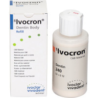 SR Ivocron (Dentin) (240), Leplezőanyagok, Fiola, Polimetilmetakrilát (PMMA), 100 g, 1 darab
