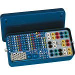 Split-Kit, (216 x 102 mm), Endo-tray, üres, műanyag - Alumínium, 1 darab