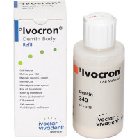 SR Ivocron (Dentin) (340), Leplezőanyagok, Fiola, Polimetilmetakrilát (PMMA), 100 g, 1 darab