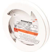 MENZANIUM® Spulendraht Laborrolle 30 m hart = 1.400-1.600 N/qmm, 0,7 mm
