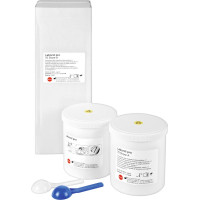 Laborsil (pro), Laborszilikon (Putty), gyúrható, Végkeménység Shore A 70, A-szilikon (VPS), 1,9 kg, 2x1 darab