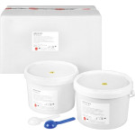 Laborsil (pro), Laborszilikon (Putty), gyúrható, Végkeménység Shore A 70, A-szilikon (VPS), 5 kg ( 11 lbs ), 2x1 darab