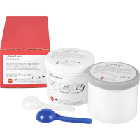 Laborsil (pro), Laborszilikon (Putty), gyúrható, Végkeménység Shore A 90, A-szilikon (VPS), 750 g, 2x1 darab