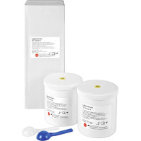 Laborsil (pro), Laborszilikon (Putty), gyúrható, Végkeménység Shore A 90, A-szilikon (VPS), 1,9 kg, 2x1 darab