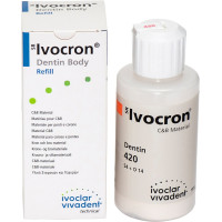 SR Ivocron (Dentin) (420), Leplezőanyagok, Fiola, Polimetilmetakrilát (PMMA), 100 g, 1 darab