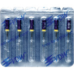 CC+File (373), Hedström reszelő, Fogantyú - műanyag ISO 10 sterilen csomagolva, röntgenopák, Nemesacél, 25 mm, 6x1 darab