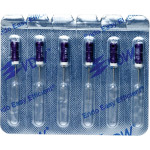 CC+File (373), Hedström reszelő, Fogantyú - műanyag ISO 10 sterilen csomagolva, röntgenopák, Nemesacél, 21 mm, 6 darab