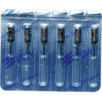 CC+File (373), Hedström reszelő, Fogantyú - műanyag ISO 8 sterilen csomagolva, röntgenopák, Nemesacél, 31 mm, 6x1 darab