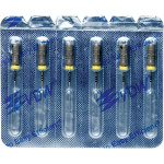 CC+File (373), Hedström reszelő, Fogantyú - műanyag ISO 8 sterilen csomagolva, röntgenopák, Nemesacél, 25 mm, 6x1 darab