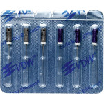 CC+File (373), Hedström reszelő, Fogantyú - műanyag ISO 8-10 sterilen csomagolva, röntgenopák, Nemesacél, 21 mm, 2x3 darab