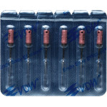 CC+File (363) (31 mm) (ISO 6), K-reszelő (kézzel), Fogantyú - műanyag ISO 6 sterilen csomagolva, ISO színkódolt, Nemesacél, 31 mm, 6 darab