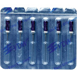 CC+Bur (353), K-Fúró, Fogantyú - műanyag ISO 10 röntgenopák, ISO színkódolt, Nemesacél, 21 mm, 6 darab