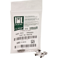 HYGENIC® Dental Dam Klammern - 1 db, Flügelklammer Abwärtsfallender Kieferkamm, für kleine, teilweise durchbrochene Molaren, 8A HYGENIC® Dental Dam Klammern - 1 db, Flügelklammer Abwärtsfallender Kieferkamm, für kleine, teilweise durchbrochene Molaren, 8A