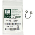 HYGENIC® Dental Dam Klammern - 1 db, Flügelklammer für Prämolaren felső, alsó, 00 - H02762 HYGENIC® Dental Dam Klammern - 1 db, Flügelklammer für Prämolaren felső, alsó, 00 - H02762